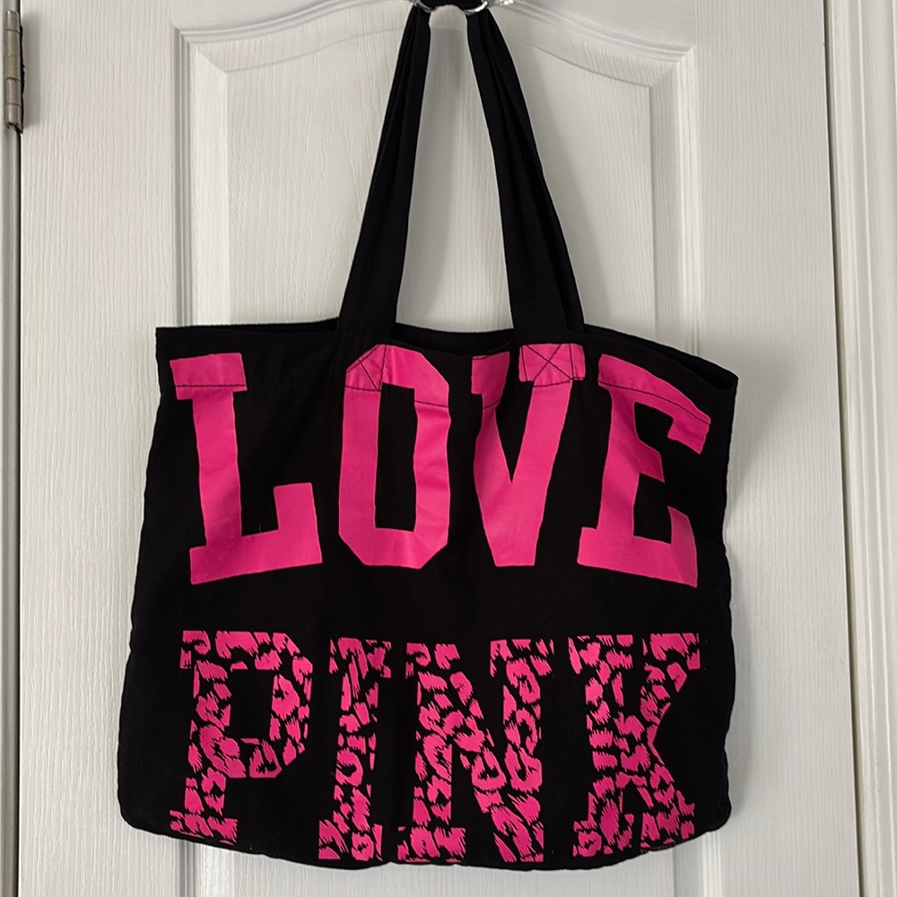 LOVE PINK Victorious Secret Canvas Bag